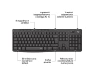 Logitech MK295 Silent Wireless grafitowy - 595519 - zdjęcie 10
